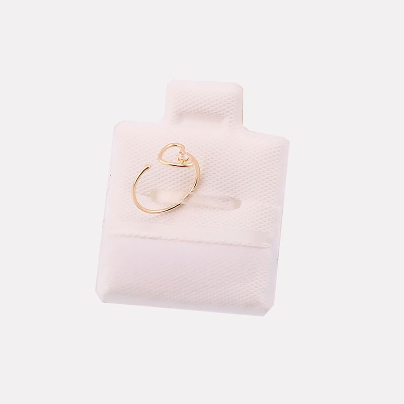 Broqueles Piercing Corazon 10k 0.1g